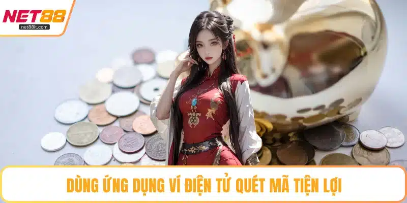 Dùng ứng dụng ví điện tử quét mã tiện lợi